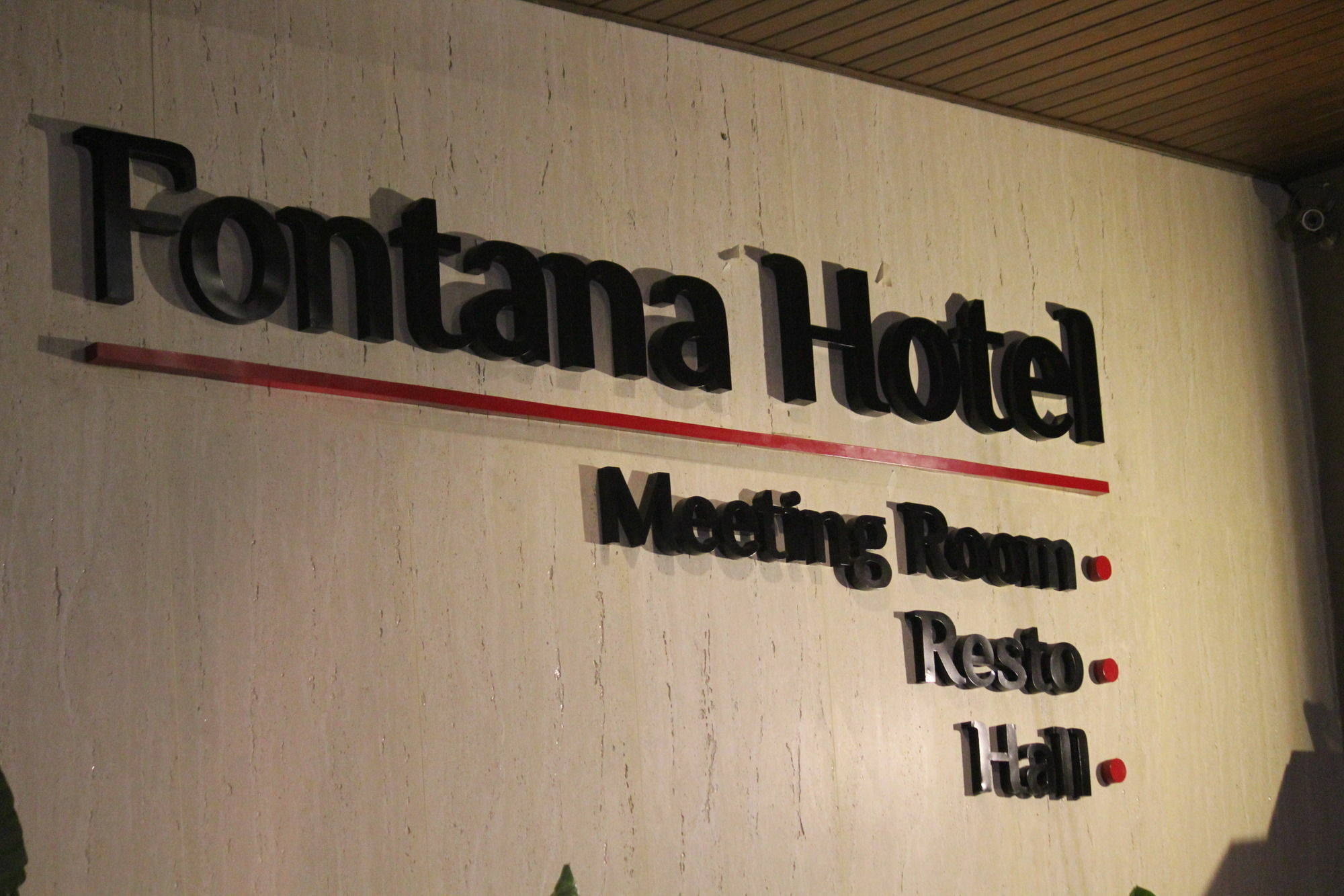 Fontana Hotel Jakarta Exteriér fotografie